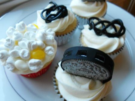 these movie theme cupcakes